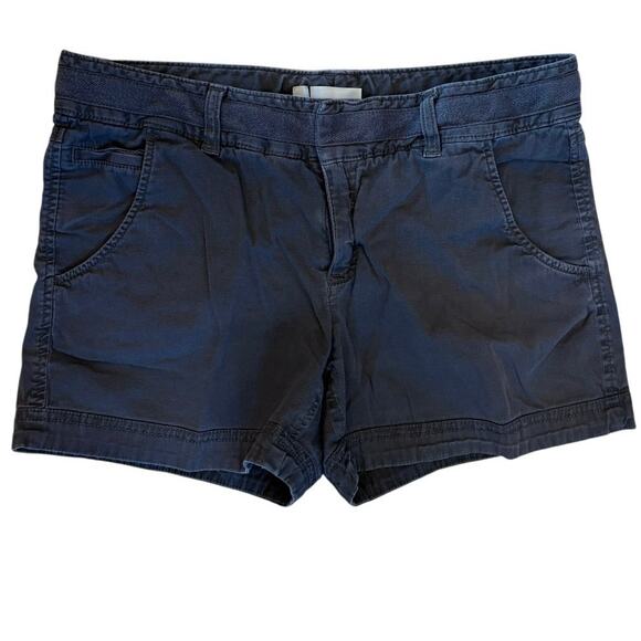 Woman's Athleta Athletic Running Gym Shorts Navy Size 8 RN54023 READ - Picture 1 of 5